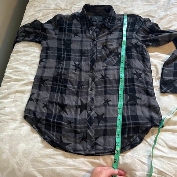 Rails Hunter Shirt in Ash Twilight Stars women’s xs - Picture 4 of 8